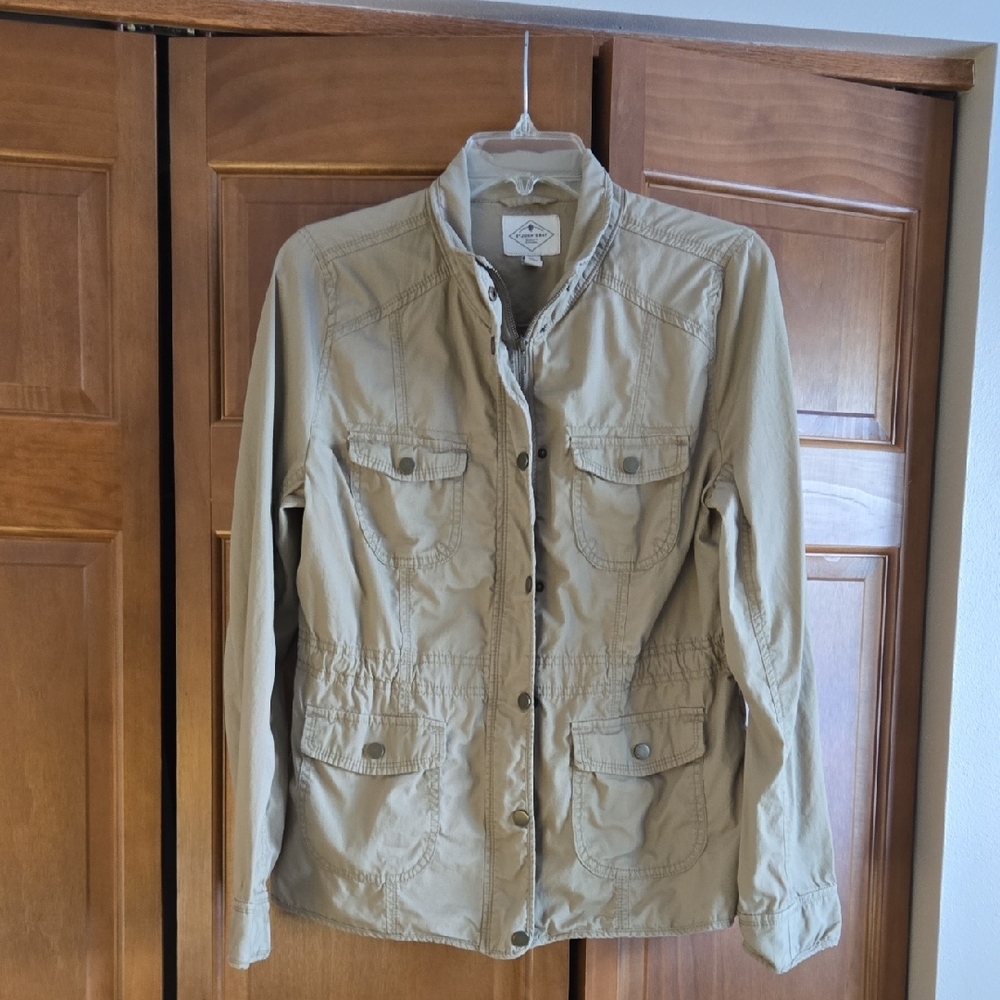 Tan Utility Jacket - Picture 2 of 6